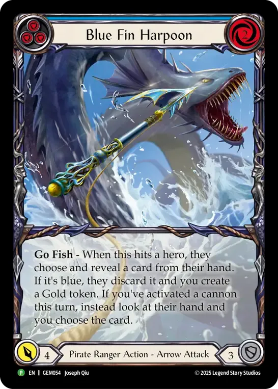 Blue Fin Harpoon