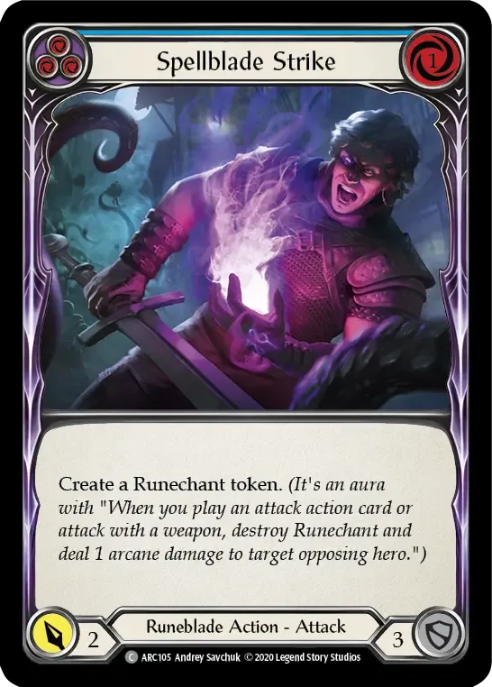Spellblade Strike