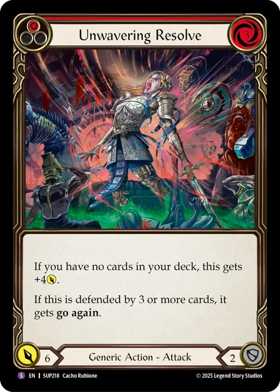 Unwavering Resolve