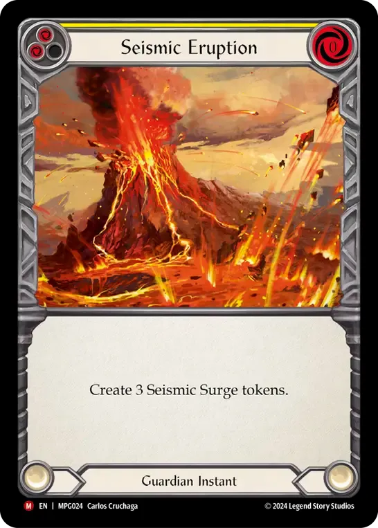 Seismic Eruption