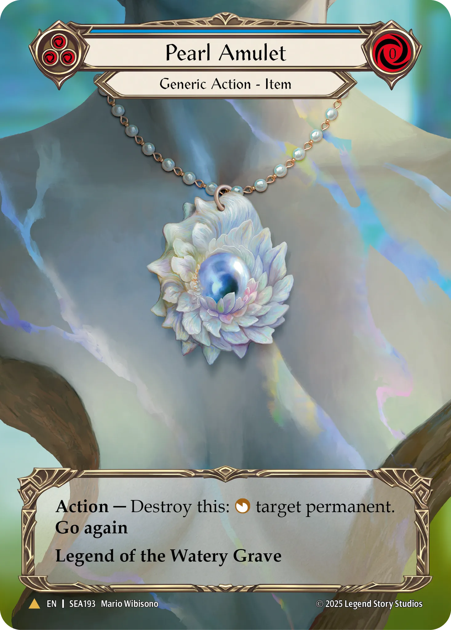 Pearl Amulet