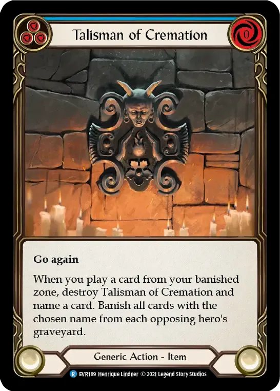 Talisman of Cremation