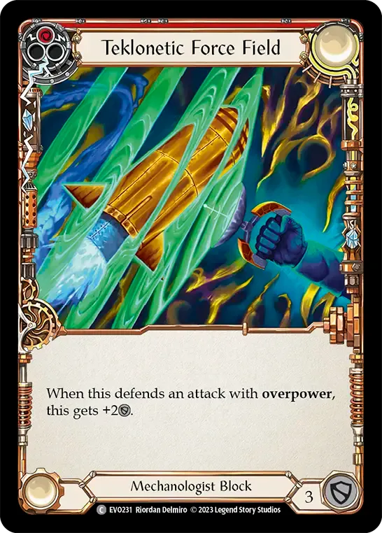 Teklonetic Force Field
