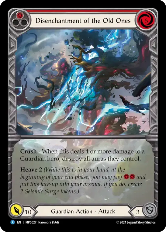 Disenchantment of the Old Ones