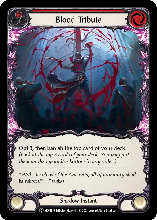 Blood Tribute