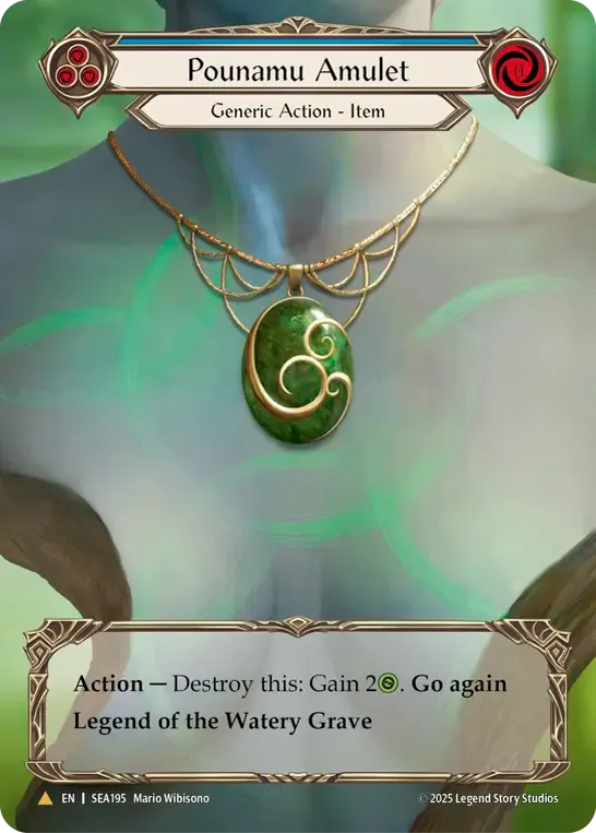 Pounamu Amulet