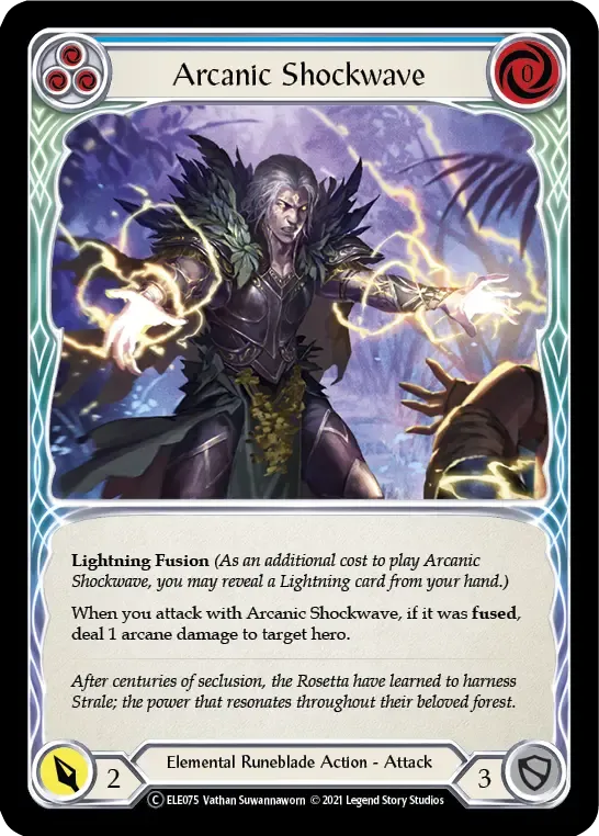 秘魔術の衝撃波