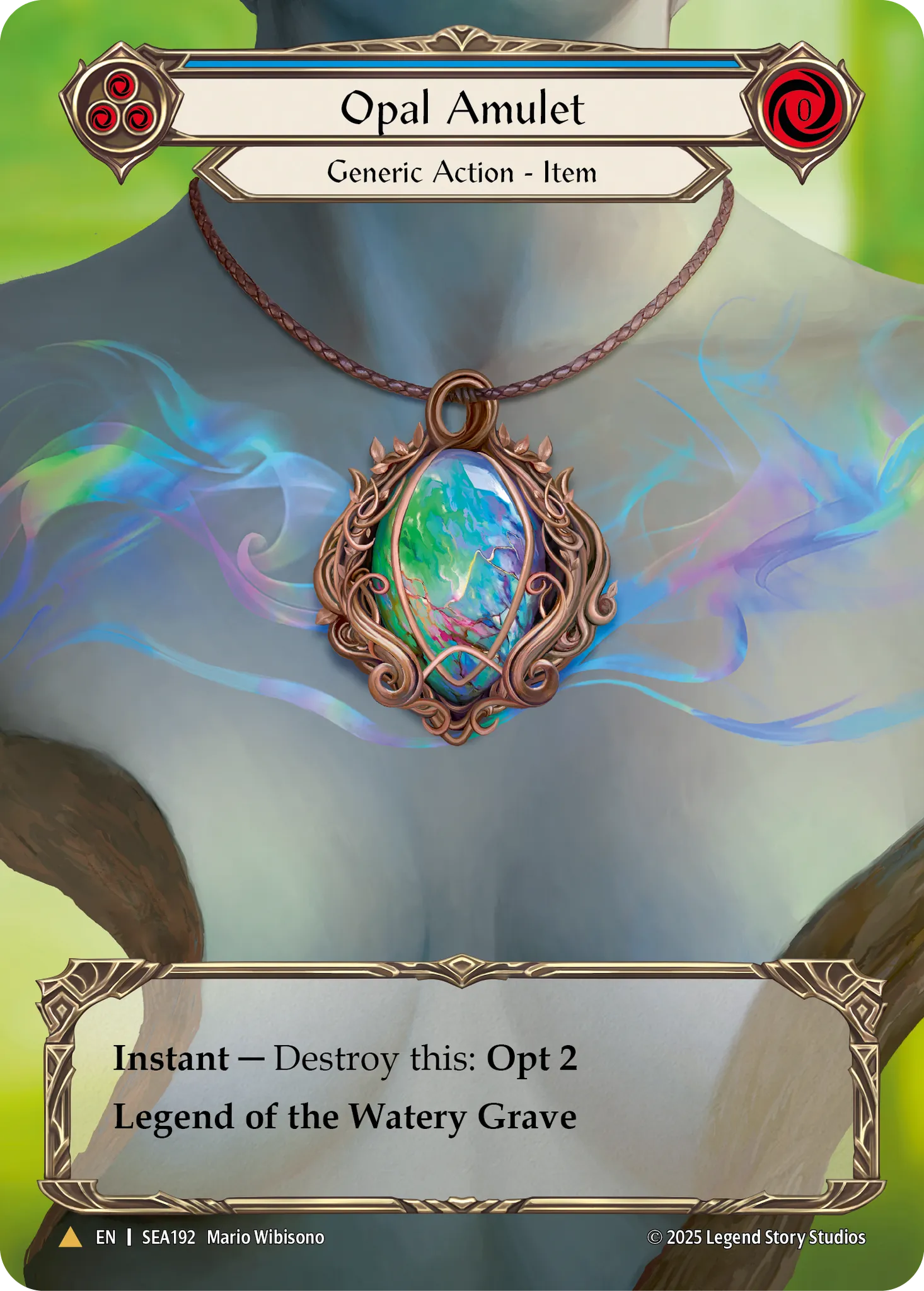 Opal Amulet