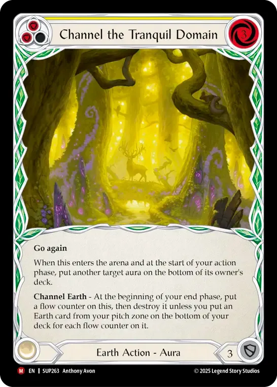 Channel the Tranquil Domain