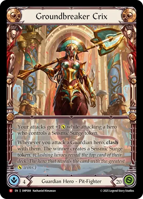 Groundbreaker Crix