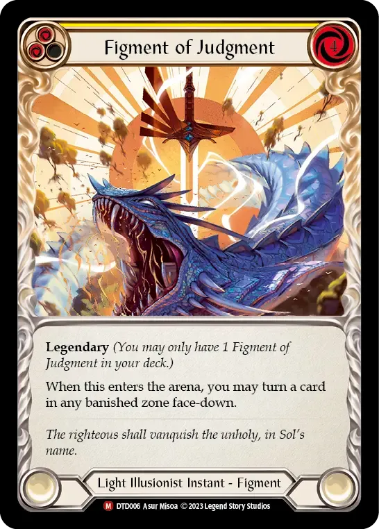 Figment of Judgment (表)