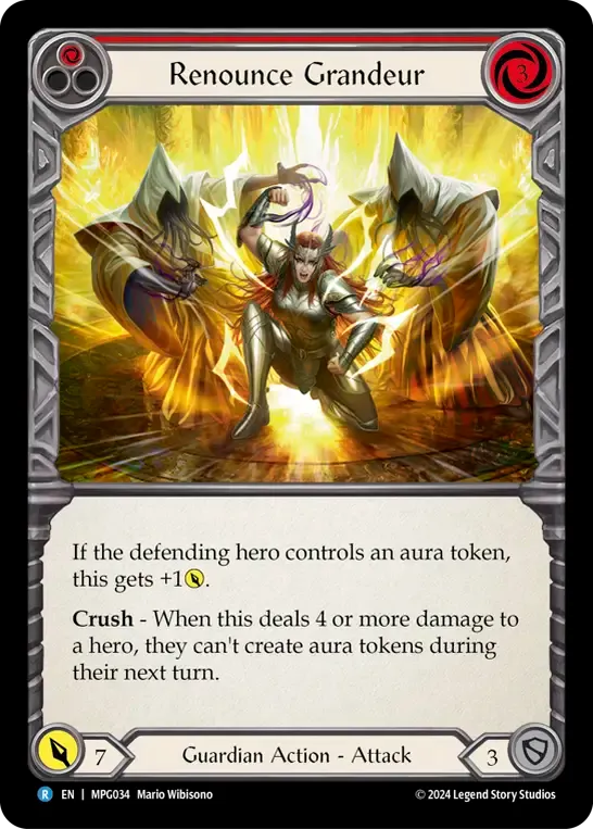 Renounce Grandeur