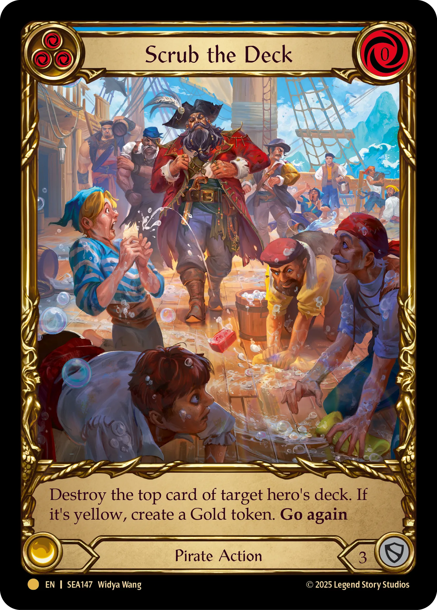 Scrub the Deck