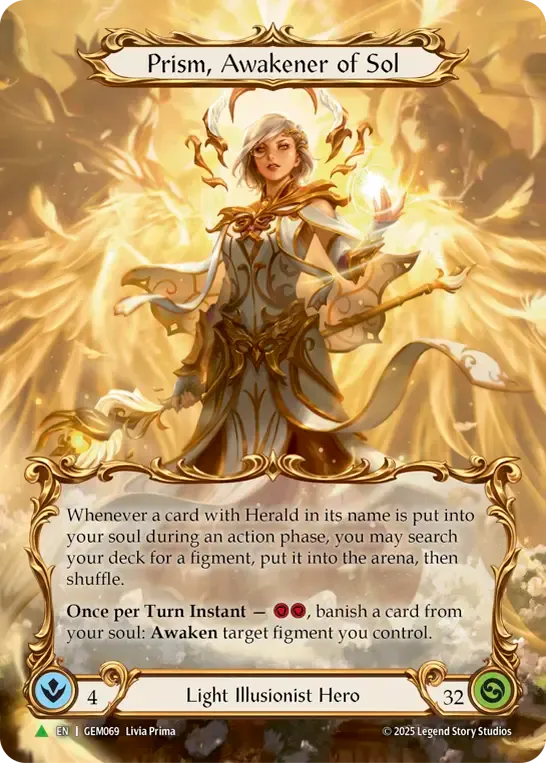 Prism, Awakener of Sol (表)