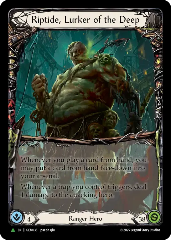 Riptide, Lurker of the Deep (表)