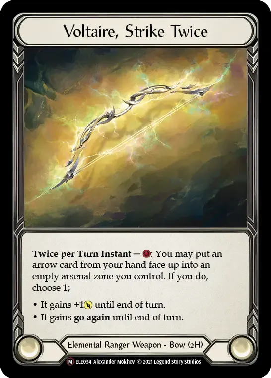Voltaire, Strike Twice