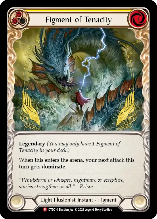 Figment of Tenacity (表)