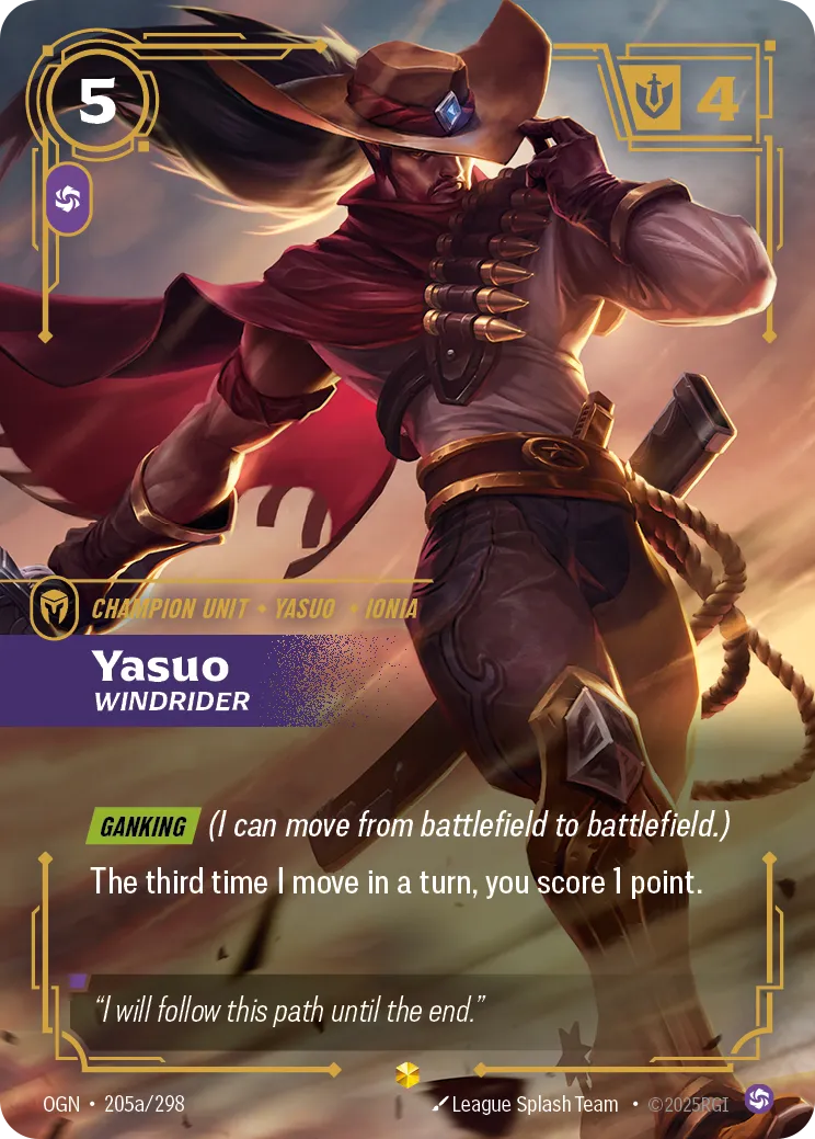 Yasuo, Windrider