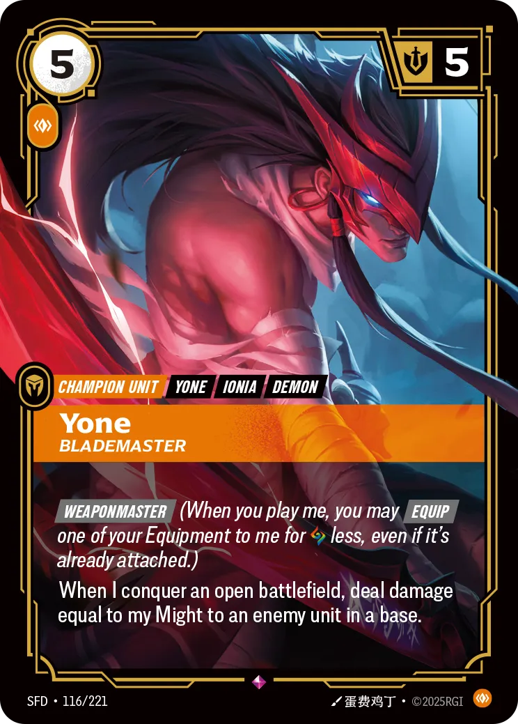 Yone, Blademaster