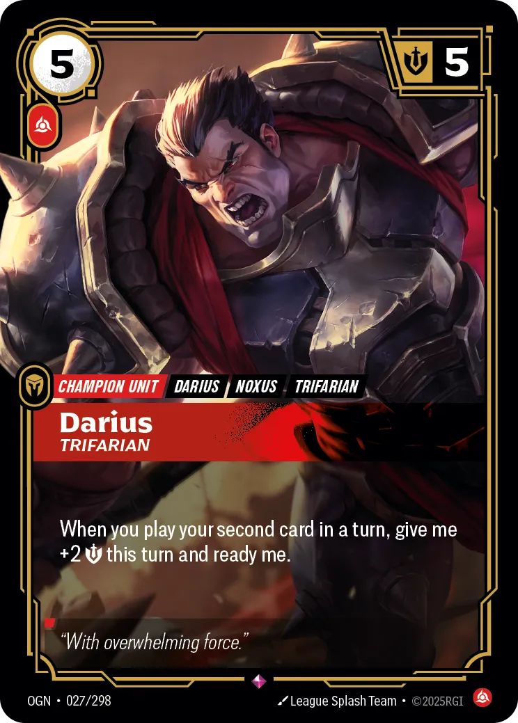 Darius, Trifarian