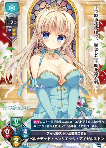 アイゼルストン公国第二公女