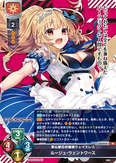 野心家のお嬢様ウェイトレス