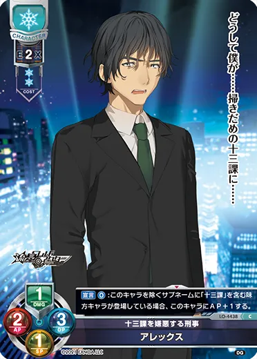 十三課を嫌悪する刑事