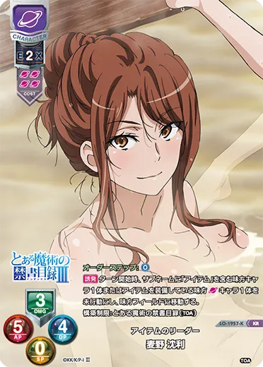 アイテムのリーダー