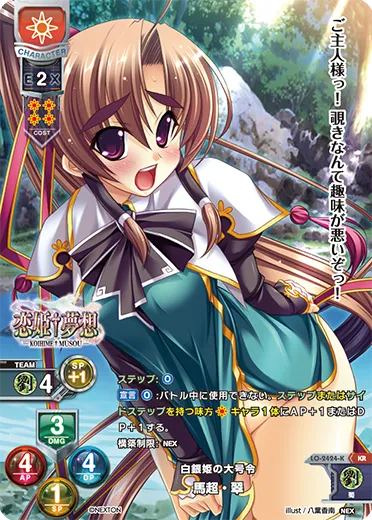 白銀姫の大号令