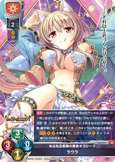 もふもふ尻尾の野良ネコシーフ