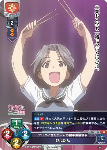 アリクイさんチームの砲手兼装填手