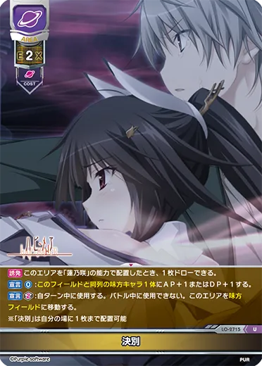 決別
