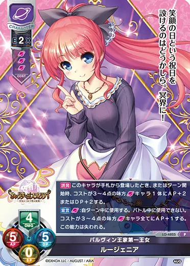 パルヴィン王家第一王女