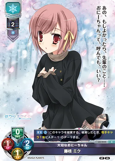 大切なおにーちゃん