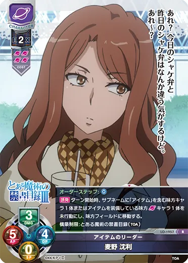 アイテムのリーダー