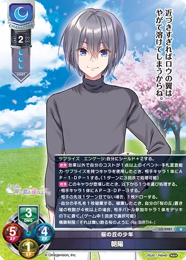 桜の丘の少年