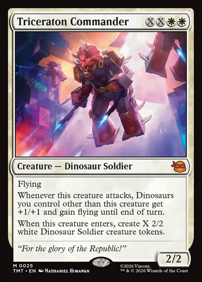 トリケラトンの指揮官