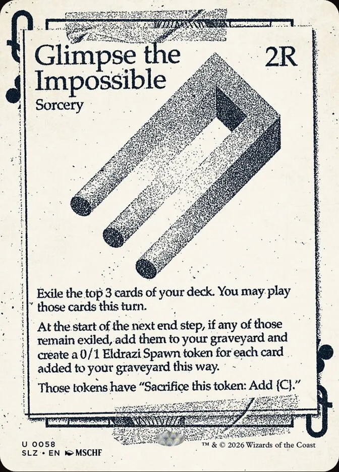 Glimpse the Impossible