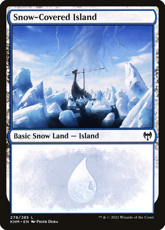 冠雪の島