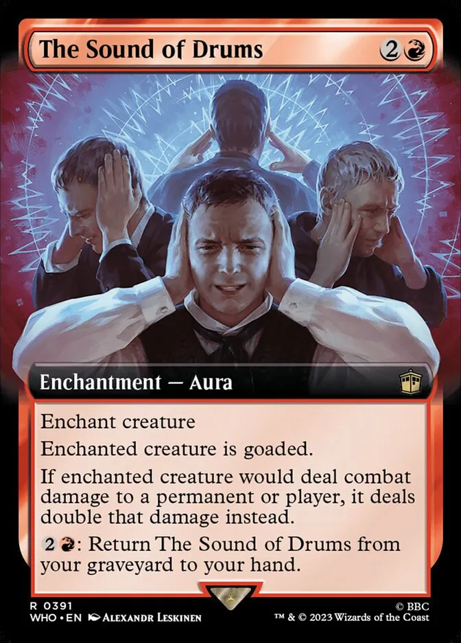 鳴り響くドラム