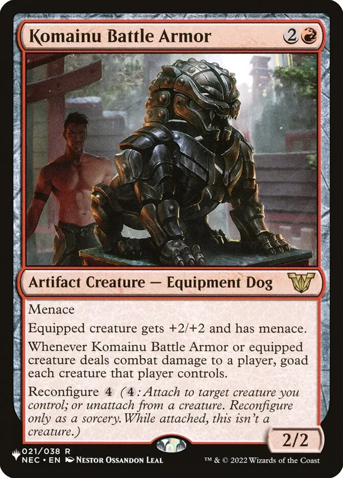 狛犬の戦鎧