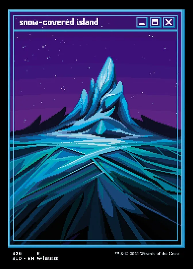 冠雪の島