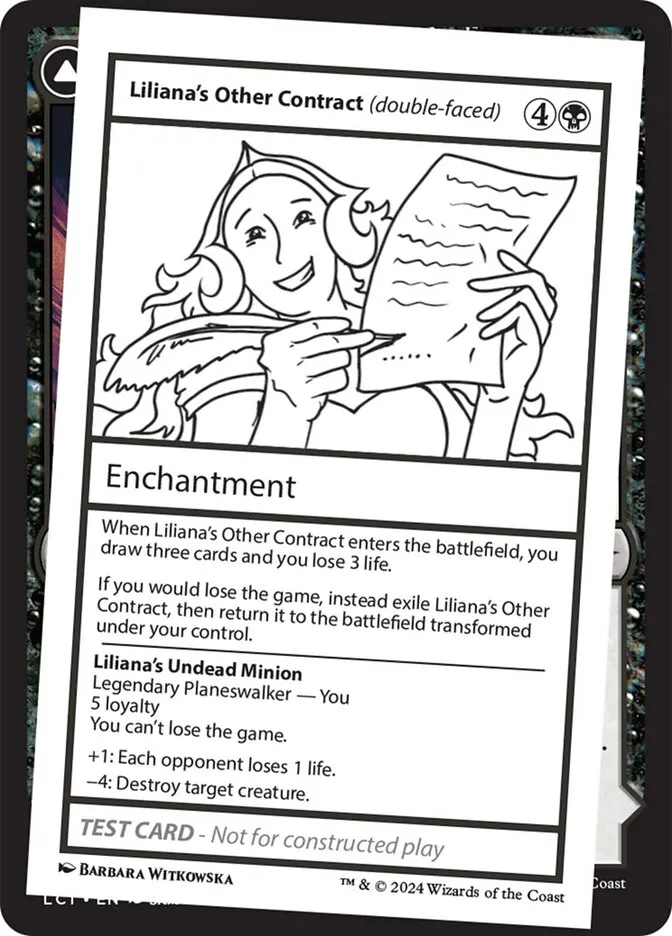 Liliana's Other Contract (表)