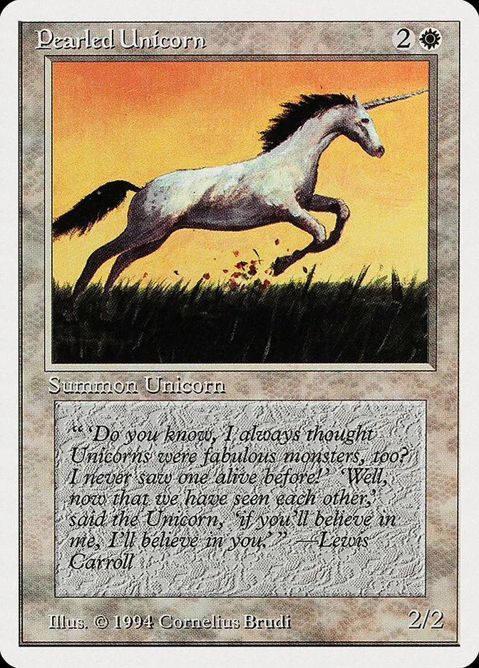真珠色の一角獣
