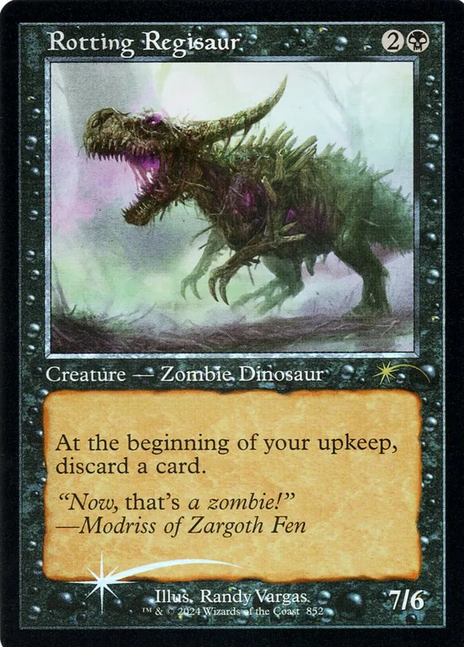 朽ちゆくレギサウルス