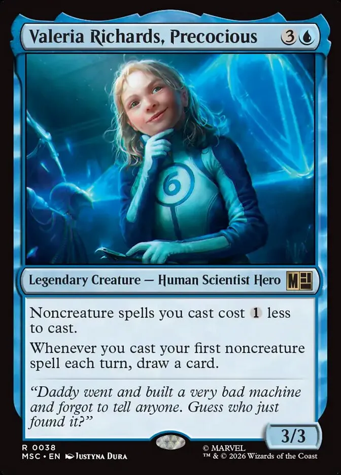 若き天才、ヴァレリア・リチャーズ