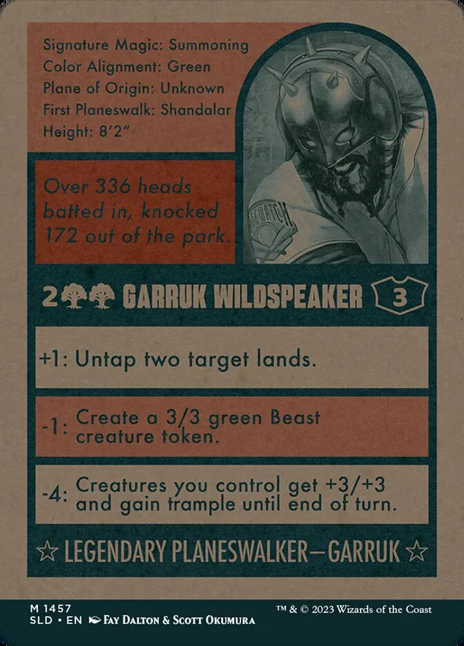 Garruk Wildspeaker (裏)