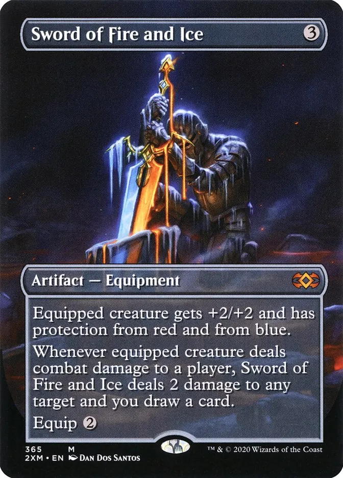 火と氷の剣