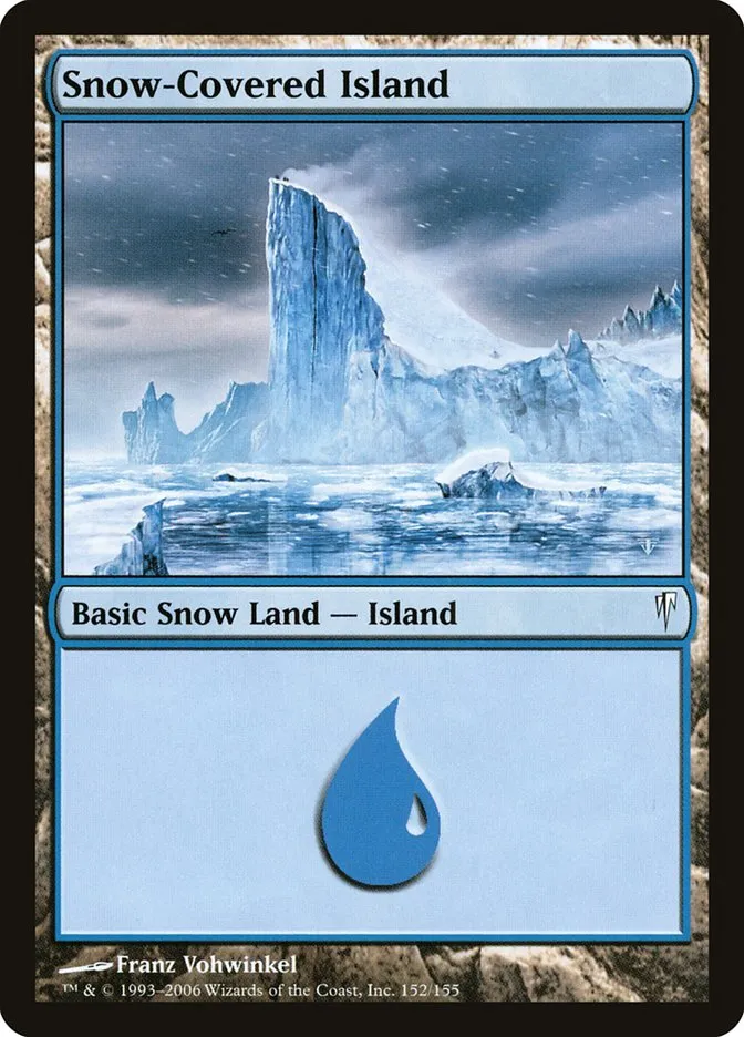 冠雪の島