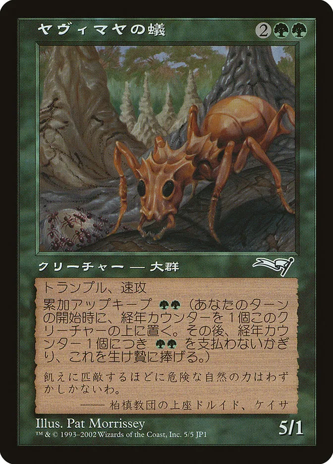 ヤヴィマヤの蟻